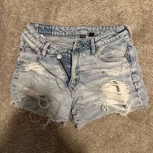 Curvy High Wasted Shorts